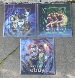 3 Rare Owen Smith HINT MINT ARTIST SERIES Autographed LIMITED EDITION ONLY 100