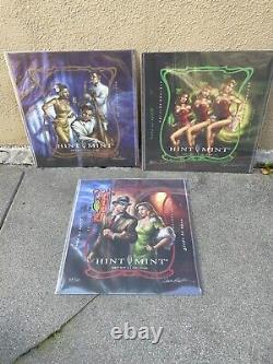 3 Rare Owen Smith HINT MINT ARTIST SERIES Autographed LIMITED EDITION ONLY 100