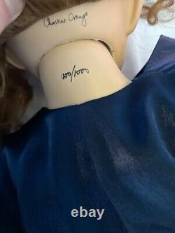 40 Christine orange Harriet Elite doll limited edition 400/1000 signed