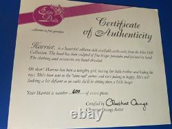40 Christine orange Harriet Elite doll limited edition 400/1000 signed