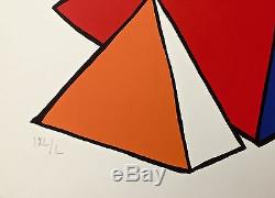 4 Great Pyramids, Limited Edition Lithograph, Alexander Calder