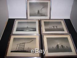 5 x Trevor Grimshaw Limited Edition Lithograph Prints Signed, Numbered, Framed