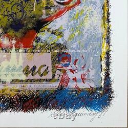 ALDO MENENDEZ Cuban 1989 signed original art print silkscreen limited edition