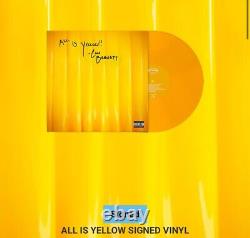 ALL IS YELLOW SIGNED VINYL By Cole Bennett LIMITED EDITION 1000 copies IN HAND