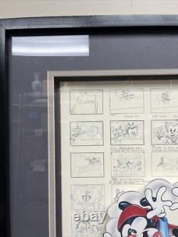 ANIMANIACS STORYBOARD WARNER BROS 1994 SIGNED Limited Edition 981/2500