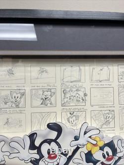 ANIMANIACS STORYBOARD WARNER BROS 1994 SIGNED Limited Edition 981/2500
