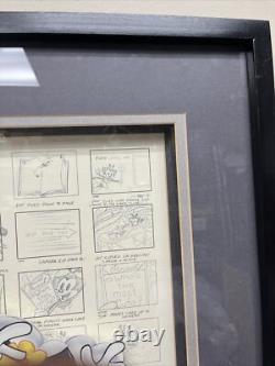 ANIMANIACS STORYBOARD WARNER BROS 1994 SIGNED Limited Edition 981/2500