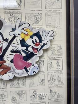 ANIMANIACS STORYBOARD WARNER BROS 1994 SIGNED Limited Edition 981/2500