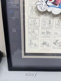 ANIMANIACS STORYBOARD WARNER BROS 1994 SIGNED Limited Edition 981/2500