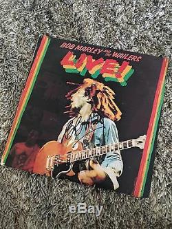 AUTOGRAPHED BOB MARLEY AND THE WAILERS LIVE RECORD With CERT. OF AUTHENTICITY
