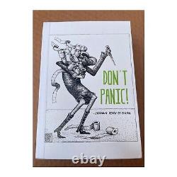 AUTOGRAPHED Phlegm Don't Panic! Book NEW Limited Edition