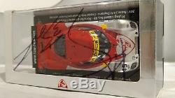 AUTOGRAPHED! Spark 1/43 Flying Lizard Riley MKXX Porsche Pole 2011 Daytona 24h