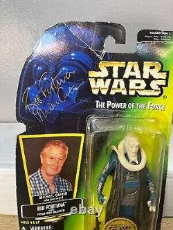 AUTOGRAPHED Star Wars BIB FORTUNA Actor Variant Toy Expo Ex Limited Edition
