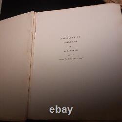 A Gallery Of Children By A A Milne 1925 Signed Limited First Edition