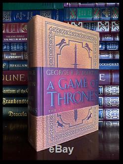 A Game of Thrones SIGNED by GEORGE R. R. MARTIN New Illustrated Edition Hardback