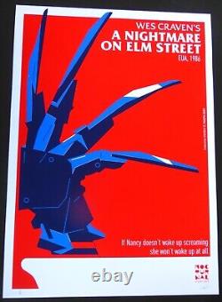A NIGHTMARE ON ELM STREET Cuban Screenprint for Cuba SLASHER Movie Poster Show