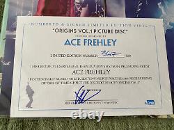 Ace Frehley Origins Vol 1 Limited Edition Autographed Picture Disc LP 367/500