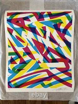 Aches 2022 Tilt Giclée Signed Pop Art Print 20 Limited Edition Graffiti Street