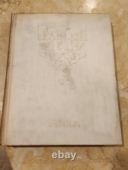 Aesop's Fables. Arthur Rackham signed limited edition #656/1000. Published 1912