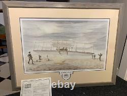 Airborne Marsha Mills Limited Edition Art Signed COA 20/1000 Kitty Hawk