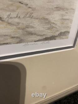 Airborne Marsha Mills Limited Edition Art Signed COA 20/1000 Kitty Hawk