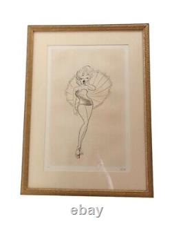 Al Hirschfeld, Marilyn Munroe, Limited Edition Signed #124/150