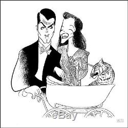 Al Hirschfeld's BRINGING UP BABY Hand Signed Limited Edition Lithograph