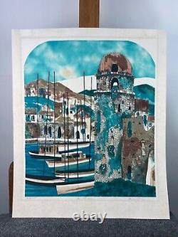 Alberto Ligaluppi Village Limited Edition signed Lithography