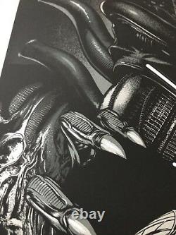 Alien Martin Ansin Screen Print Poster Signed Numbered Mondo Sold Out Aliens