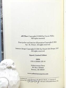 All Clear by Connie Willis SIGNED LIMITED EDITION of 500 Subterranean Press