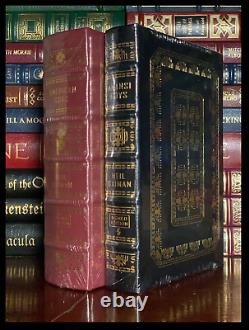 American Gods & Anansi Boys BOTH SIGNED NEIL GAIMAN New Easton Press Leather