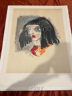 An Original Signed in Pencil Limited Edition Lithograph by Listed Artist Werner