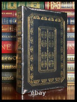 Anansi Boys SIGNED by NEIL GAIMAN Sealed Easton Press Leather Bound Hardback