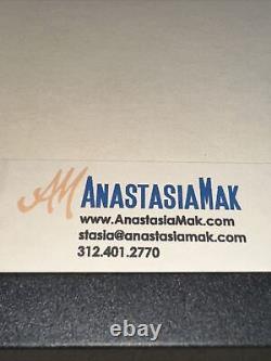 Anastasia Mak Signed Original #80/700 Limited Edition Cloth Paniting Of Buddha