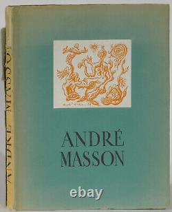 Andre Masson 1940 signed limited edition original drawings