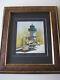 Andre Renoux Colonne Morris Deluxe Limited Edition Serigraph Frame & Hand Signed