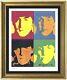 Andy Warhol Beatles Collector Edition Print Signed/ Hand-Numbered. Super Rare