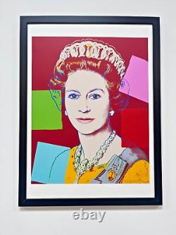 Andy Warhol Queen Elizabeth II 334, Signed Ltd. Ed series 1985 NYC 22x30in