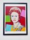 Andy Warhol Queen Elizabeth II 334, Signed Ltd. Ed series 1985 NYC 22x30in