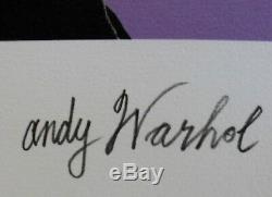 Andy Warhol Witch Signed & Hand Numbered 3651/5000 Limited Edition Lithograph