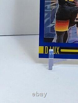 Anthony Edwards 2020-21 Flux Basketball D Lux Blue Prizm /99 SSP Rookie Card? 5