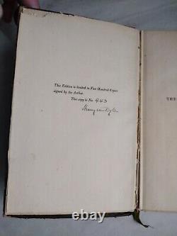 Antique Signed Limited Edition The Ruling Passion by Henry Van Dyke, 1901