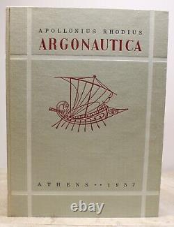 Argonautica by Apollonius of Rhodes Artist-Signed Numbered Limited Edition