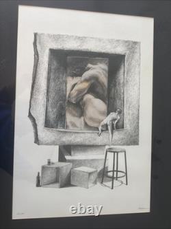 Ari Harpaz Lithograph Limited Edition Signed Numbered 475/950