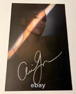 Ariana Grande Signed 11x17 Lithograph Auto Limited Edition