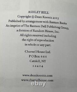 Ashley Bell Dean Koontz SIGNED 1st LTD Ed. #57/250 Charnel House, FINE