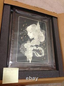 Audrey Kawasaki Eien Framed Intaglio Print Edition of 50 SOLD OUT