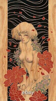 Audrey Kawasaki Manic limited edition art print signed