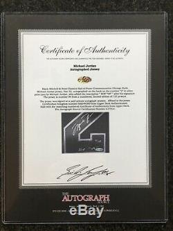 Authentic Michael Jordan Autographed Limited Edition Jersey