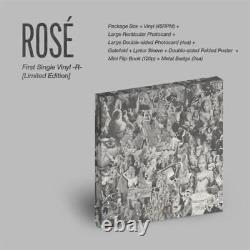 Autographed BlackPink Rose First Single Vinyl LP-R- Limited Edition K-POP